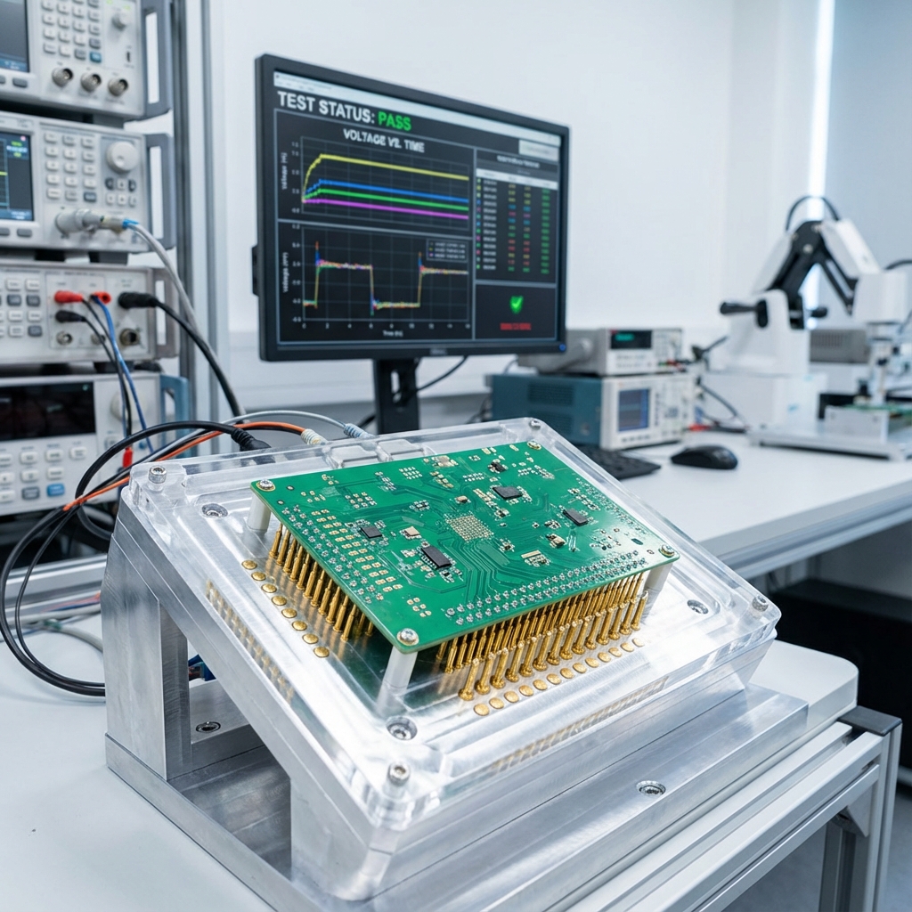Functional Test Fixture with Graphs